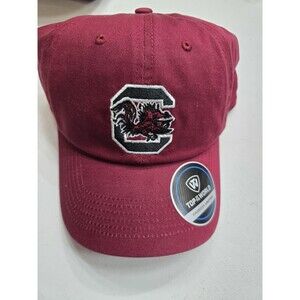 NWT South Carolina Gamecocks Burgundy Adjustable Backstrap Top Of The World Hat